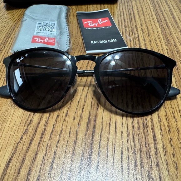 Ray-Ban Sleek Black Sunglasses - Picture 1 of 3